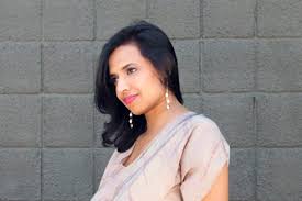 Bindu Reddy speaking at a conference